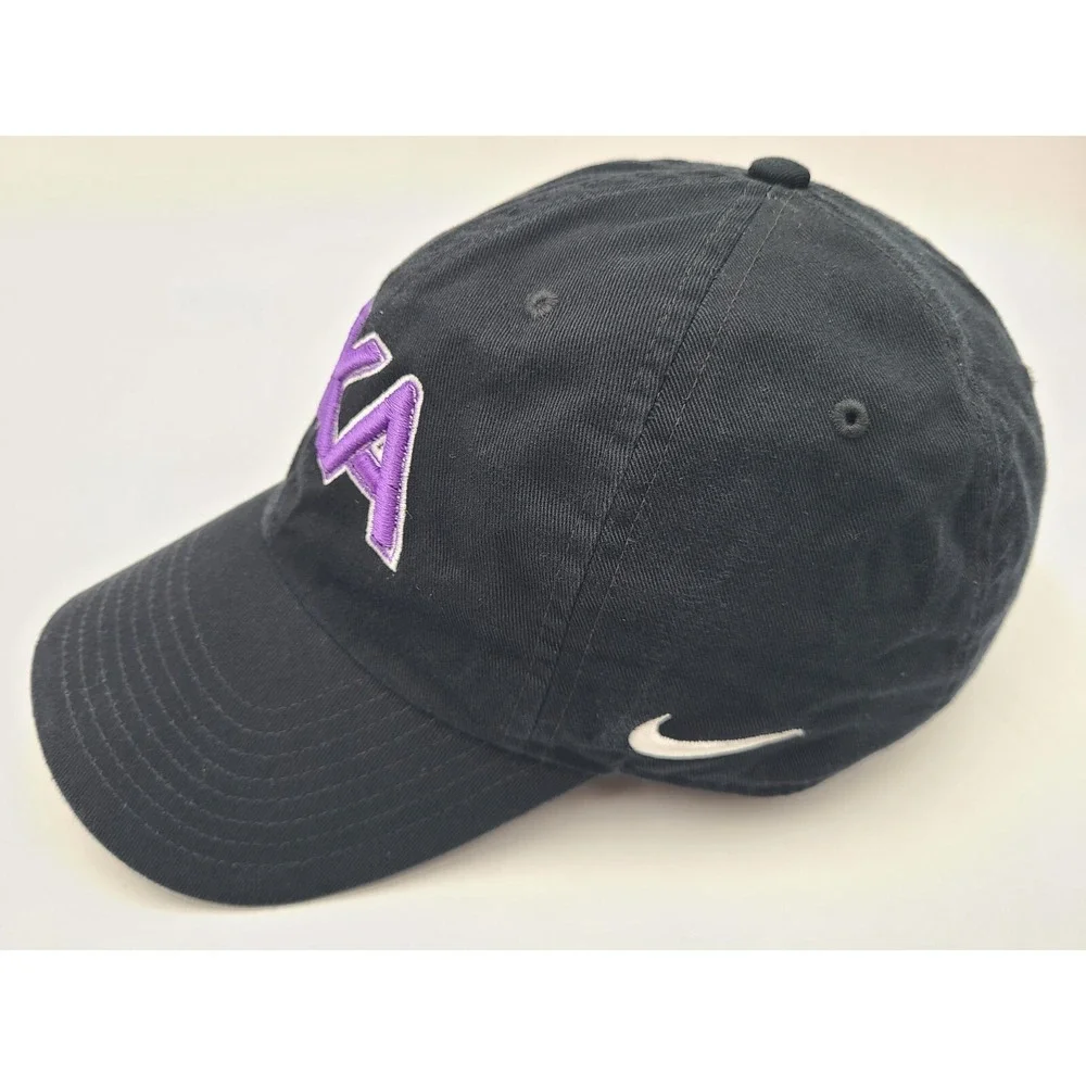 Nike S1ZE Heritage86 TKA Strapback Adjustable Hat Cap Dad Men Women Black Purple